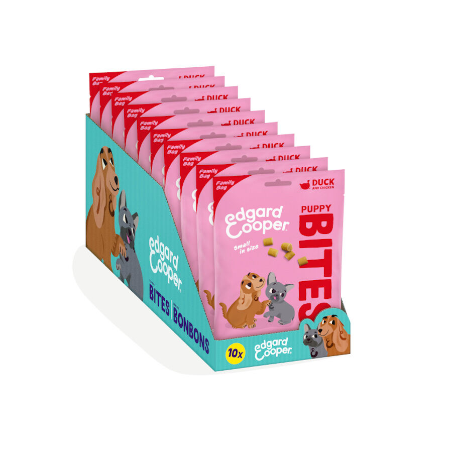 120 g Edgard & Cooper Bocaditos Mini de Pato y Pollo para cachorros, , large Imagen numero 8